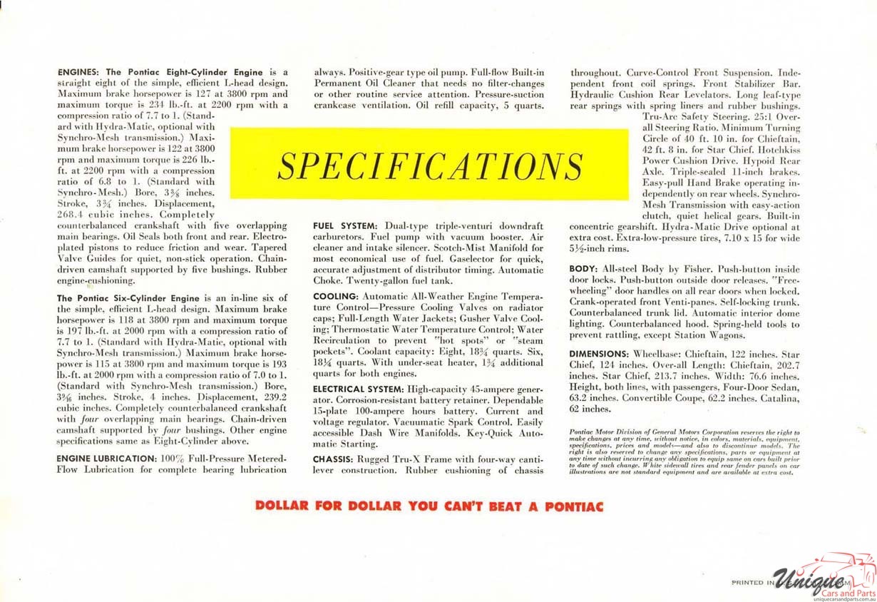 1954 Pontiac Foldout Page 4
